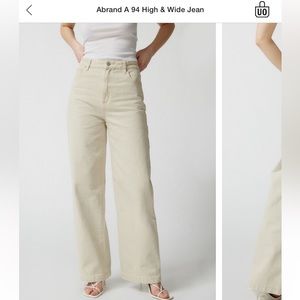 A brand High & Wide Jean